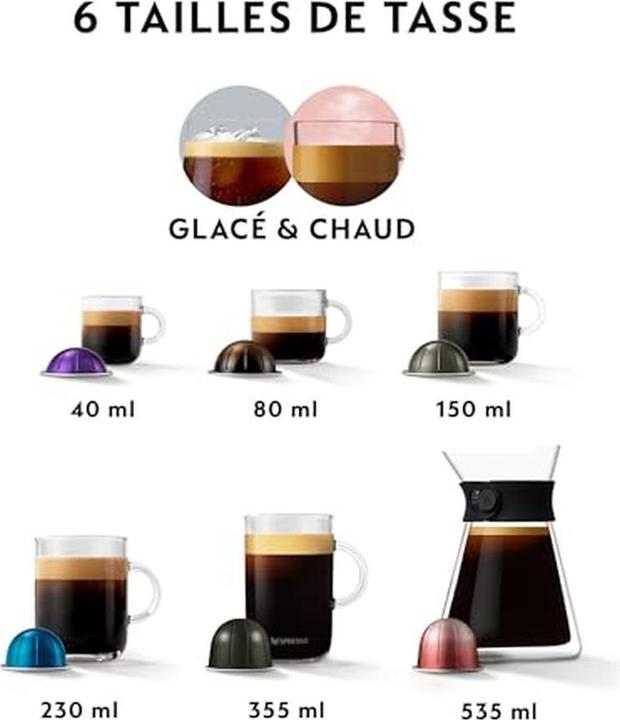 Actual product image NESPRESSO Sage Vertuo Creatista - Koffiecupmachine - Black Truffle (NESPRESSO Vertuo)