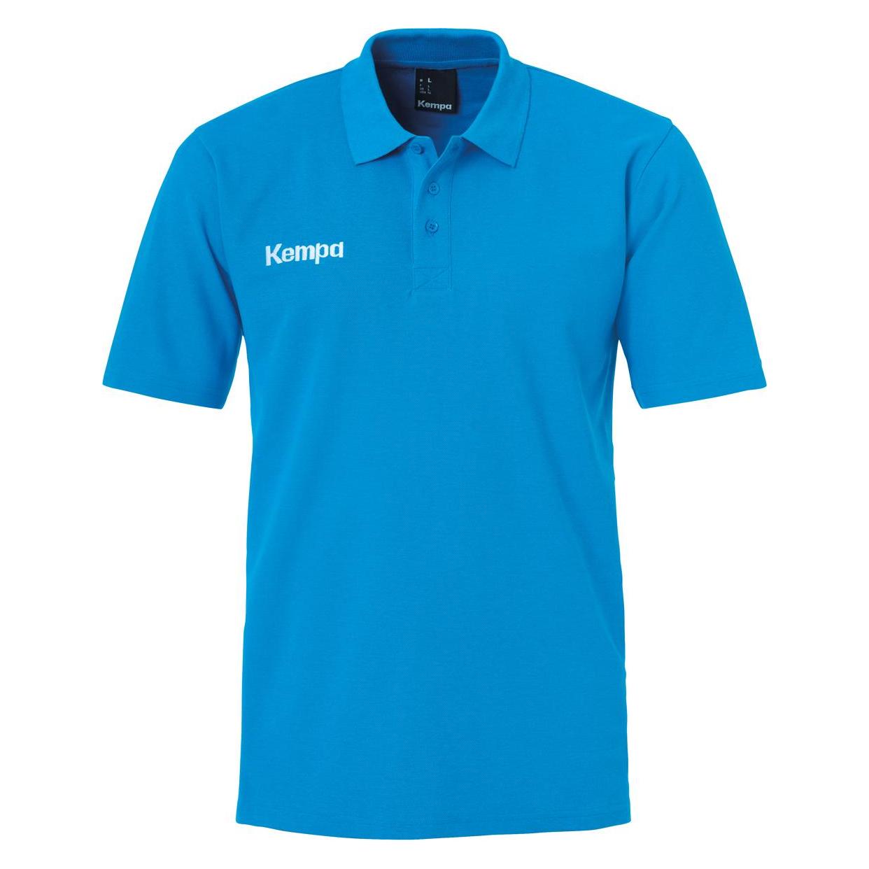 Kempa, Herren, Sportshirt, Classic Polo Shirt (3XL), Blau, 3XL