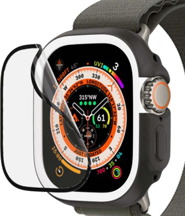 Image du produit RhinoShield Protection Souple Ecran Anti-Chocs 3d + Applicateur Pour Apple Watch Ultra - (Tm)**