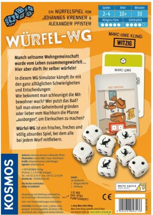 Productafbeelding Kosmos Dobbelspel Dobbelen (Duits)