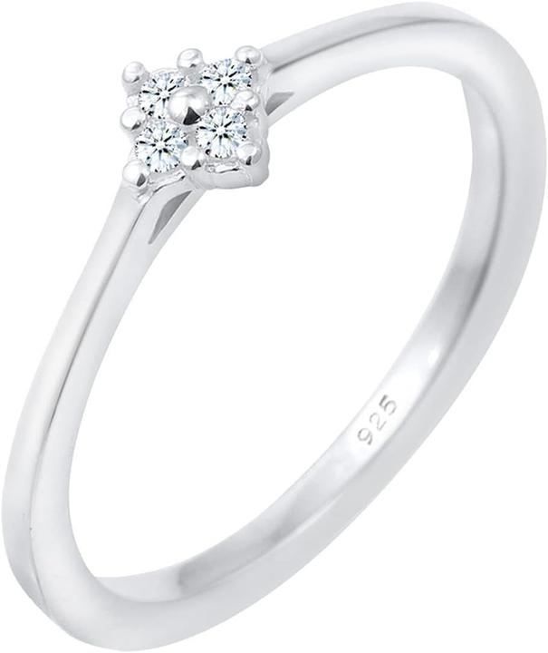 Immagine prodotto Elli Anello di Fidanzamento Classico con Diamante (54, 925 Argento)