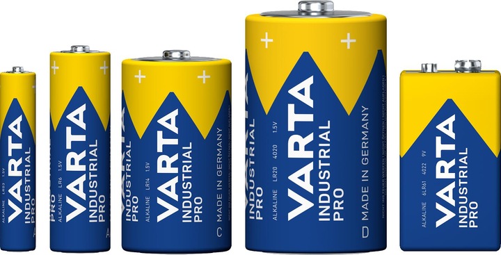 Actual product image Varta Battery Alkali Indust. AA Mignon LR6 4006 Ind - Battery - Mignon (AA) (2 pcs., AA, 2960 mAh)