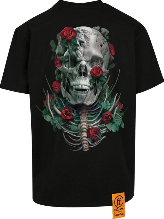 Actual product image Forgotten Faces Roses Oversized Tee (XS)
