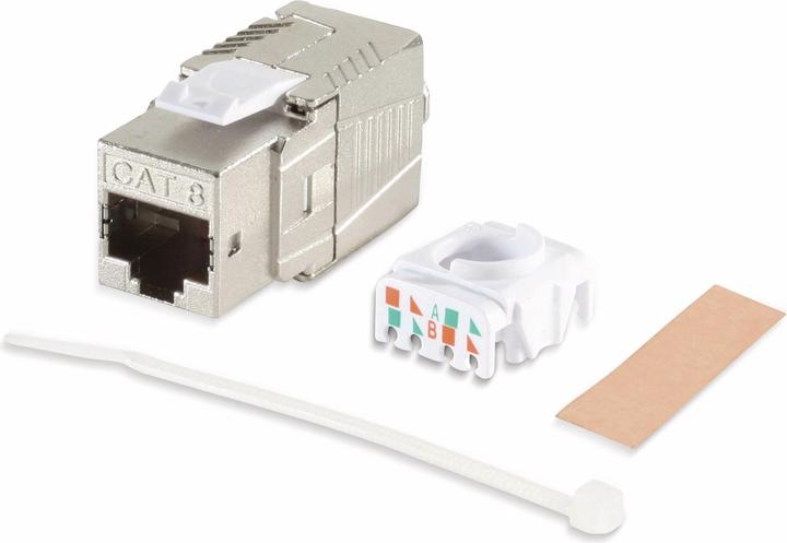 Helos Modulare Eingabe - RJ-45 - Silber