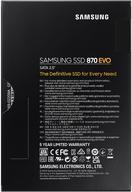 Actual product image Samsung 870 EVO (2000 GB, 2.5")