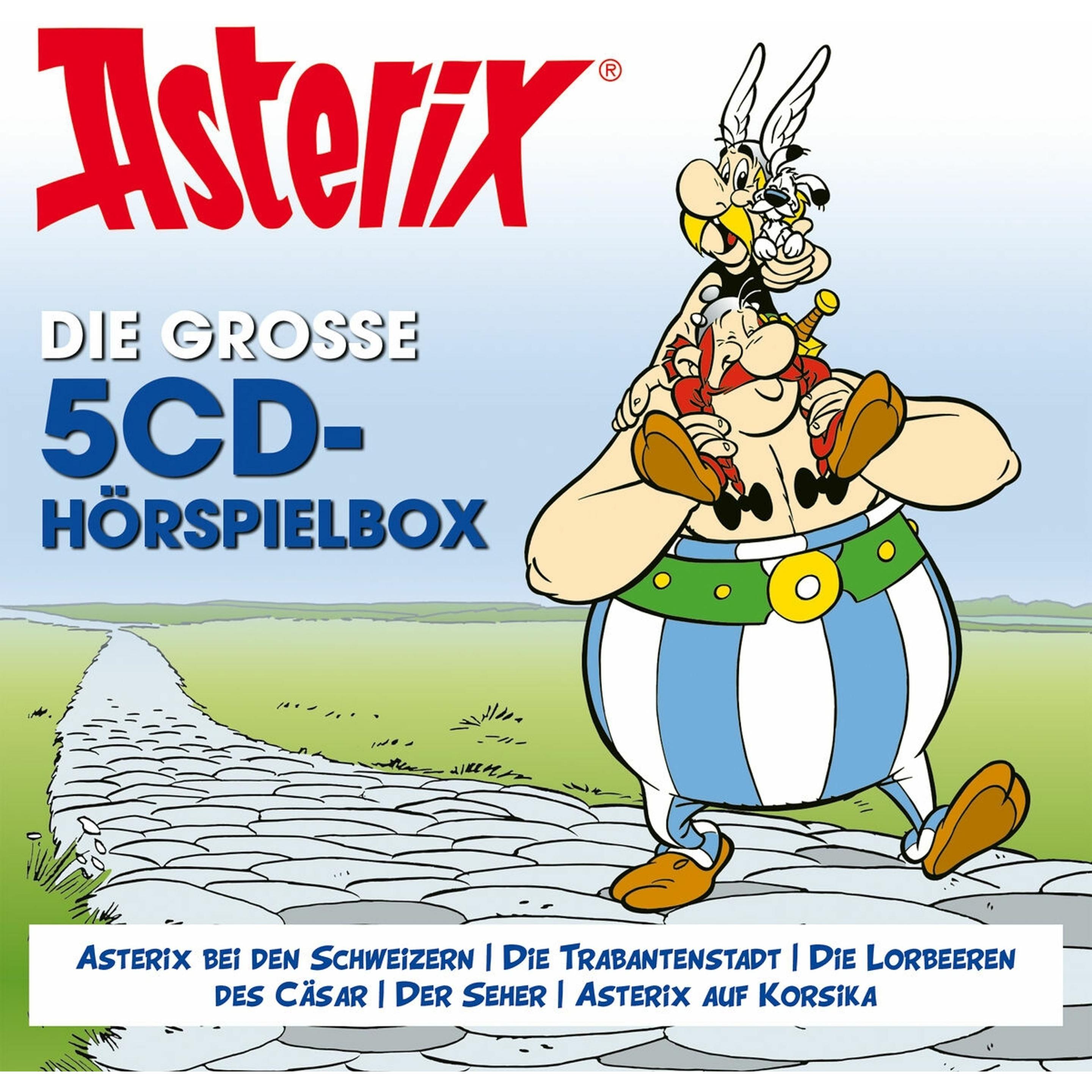 Asterix - Die grosse 5-CD Hörspielbox Vol. 4, Hörbücher von Rene Goscinny, Gudrun Penndorf, Albert Uderzo