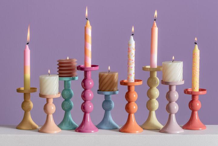 Actual product image present time Candle Holder Funky Small