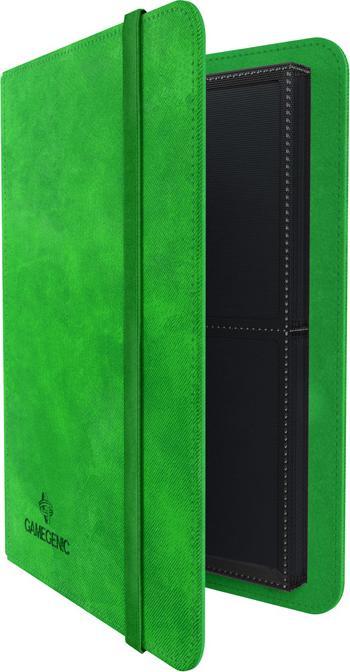 Actual product image Gamegenic Prime Album 8-Pocket - Green (Booster Pack)