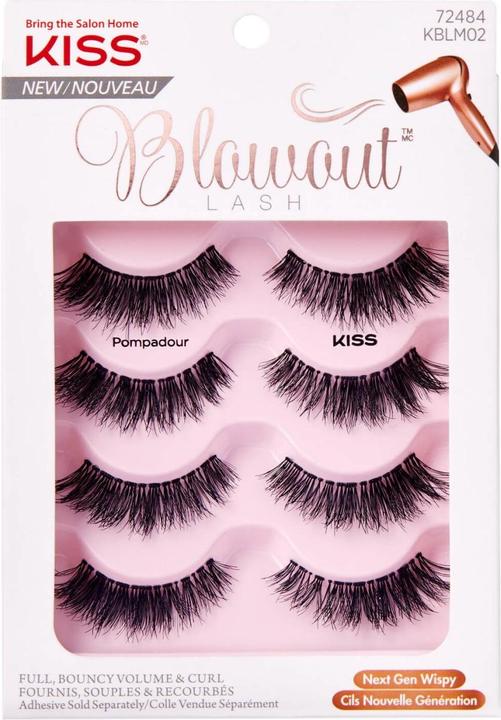 KISS Lashes - Blowout Lash Multipack No.2 Pompadour (Cils artificiels)