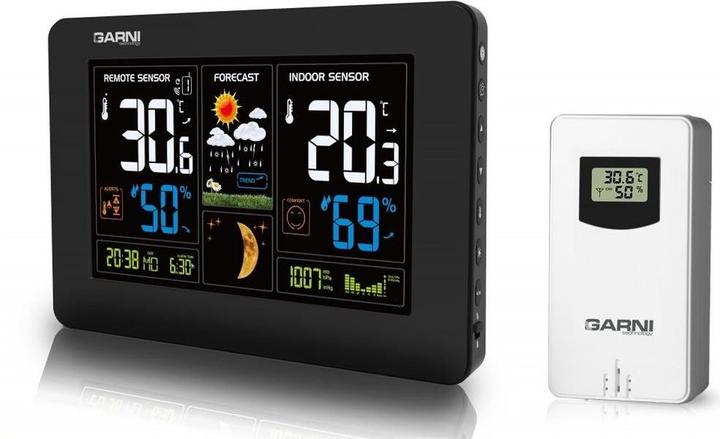 Actual product image Garni 545 weather station line