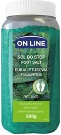 Produktbild On Line Eukalyptus Badesalz 800g (Badesalz)