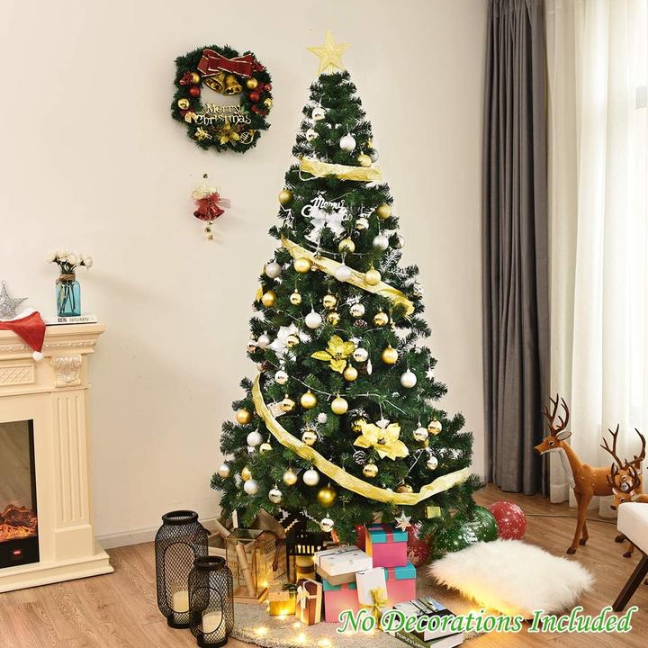 Actual product image Costway Artificial fir tree (210 cm)