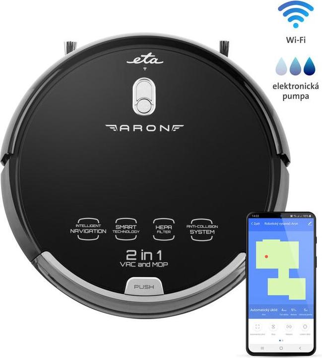 Produktbild ETA Aron (Saugwischroboter)
