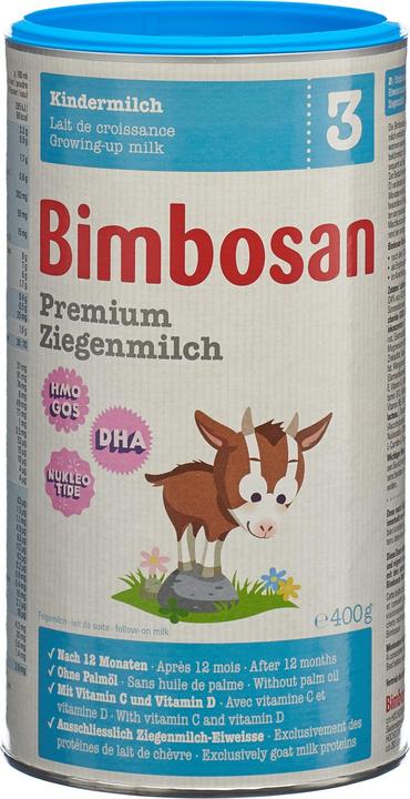 Actual product image Bimbosan Goat's milk 3 Children's milk (400 g, from 12 m.)