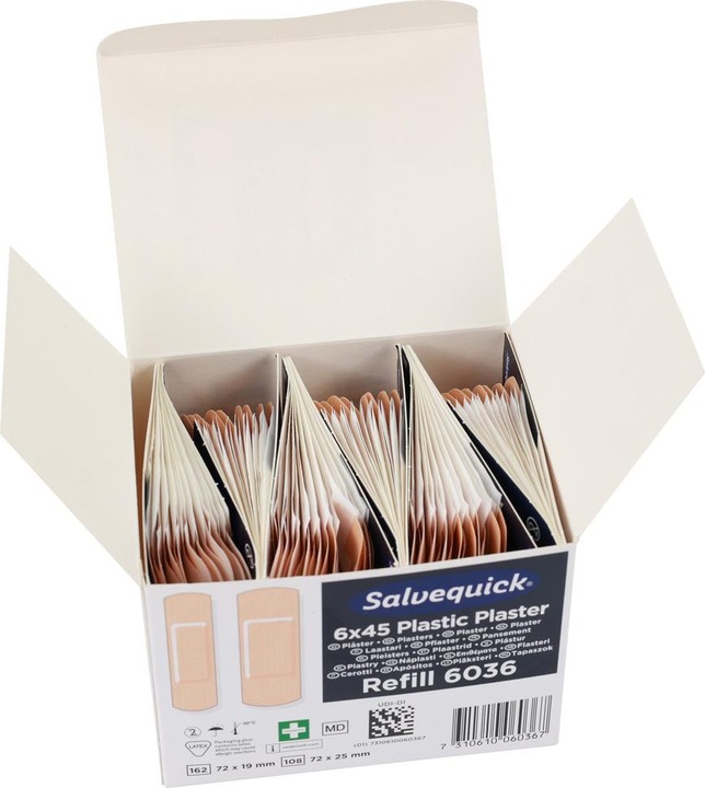Actual product image Salvequick Plaster refill (45 x)