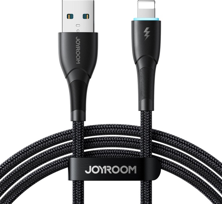 Joyroom Starry Series SA32-AL3 3A USB-A/ Lightning -Kabel 1 m – schwarz (1 m)