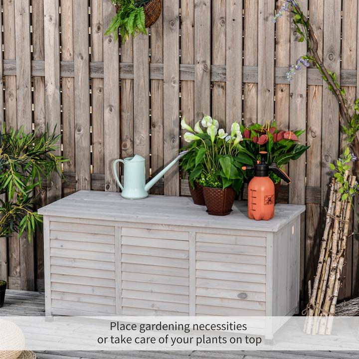 Image du produit Outsunny Coffre de jardin