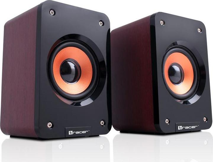 Tracer TRAGLO44199 Haut-parleurs 2 + 0 Orlando Black USB 5W