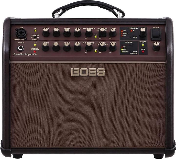 BOSS (Electronics) Akoestische Singer Live 60W akoestische gitaarversterker (Gitaar, 60 W)