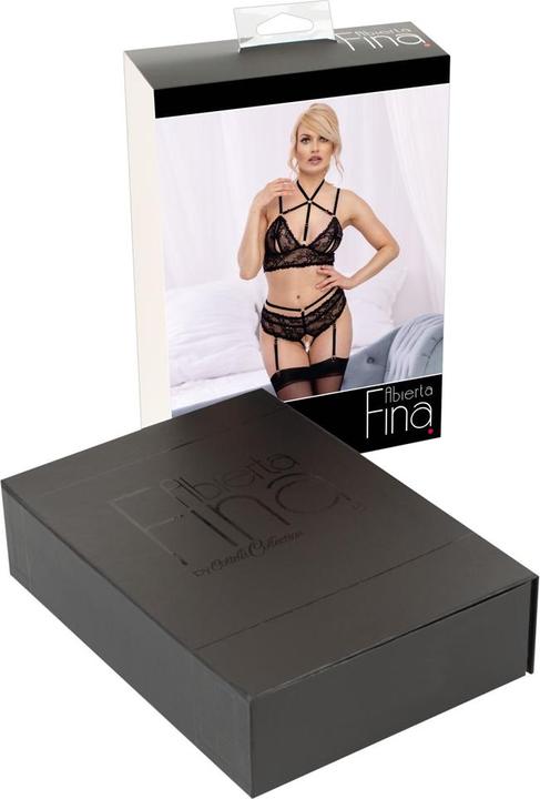 Produktbild Abierta Fina BH Set schwarz S (S)