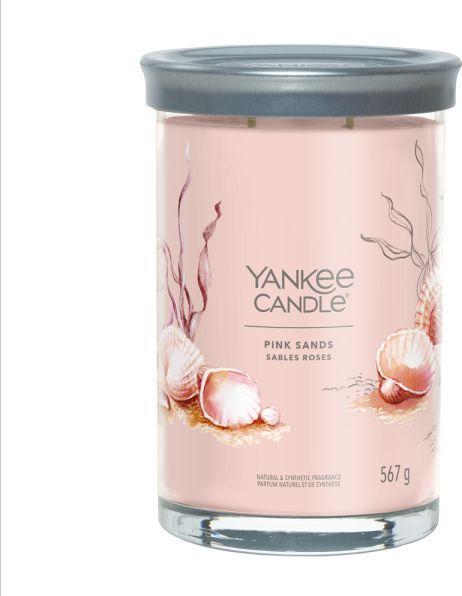 Actual product image Yankee Candle Pink Sands Signature Large Tumbler Scented Candle (567 g)
