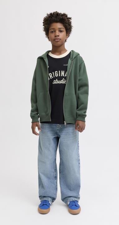 Produktbild Jack & Jones Junior Sweatjacke BEDFORD Kapuzensweatjacke (152)