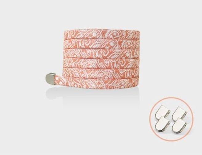 Actual product image MU Classic Bandana Series 1 pair of elasticated shoelaces (100 cm)