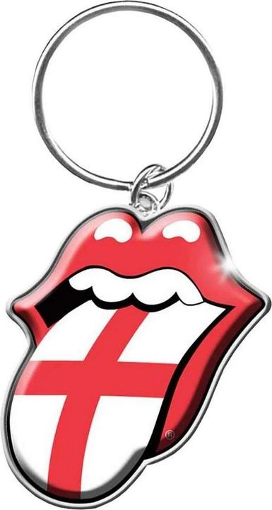 Actual product image The Rolling Stones England Enamel Keyring