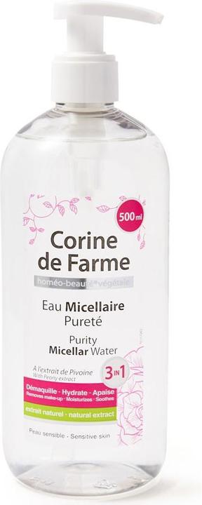 Image du produit Corine de Farme Purity micellar water (Lait nettoyant, 500 ml)