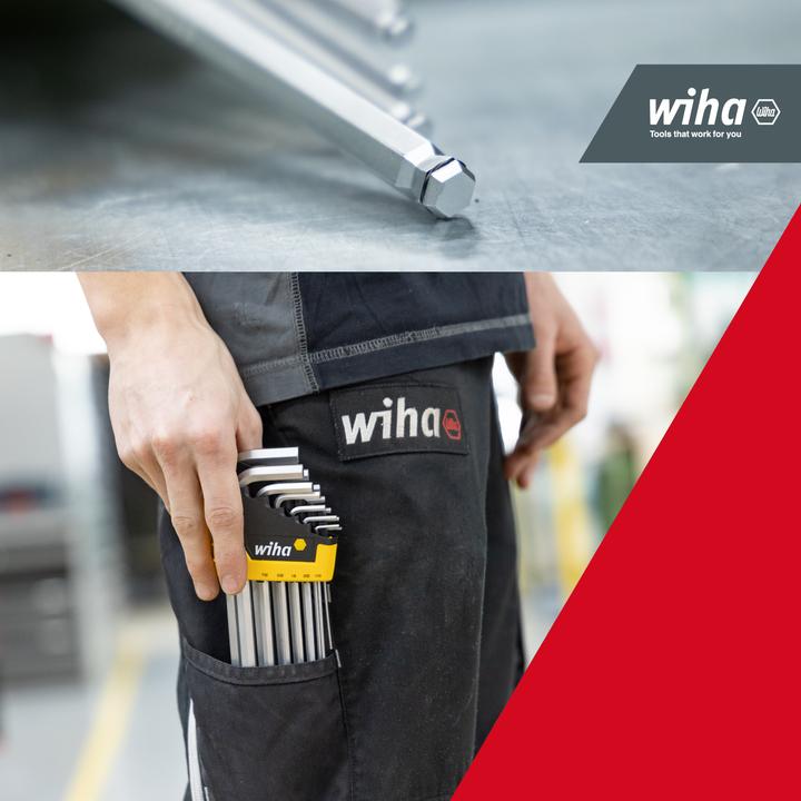 Actual product image Wiha ErgoStar SB 369RHZ13 pin wrench set