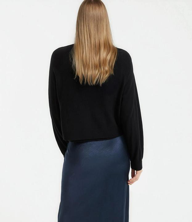 Produktbild La Redoute Collections Strickjacke mit Rundhalsausschnitt aus feinem Strick aus 100% Wolle (XXL)