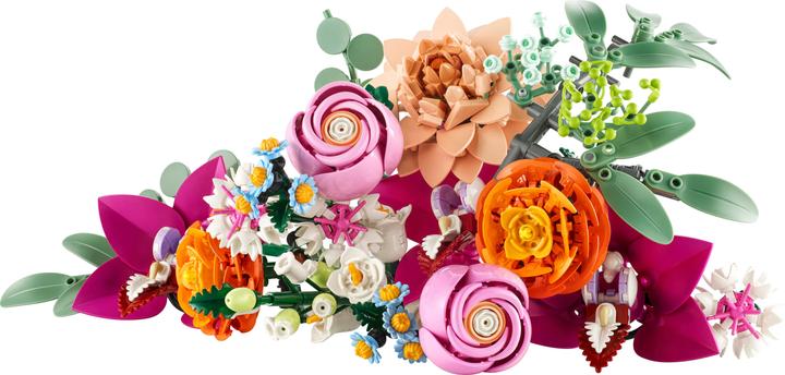 Produktbild LEGO Schöner Rosafarbener Blumenstrauss (10342, LEGO Icons, LEGO Botanical)
