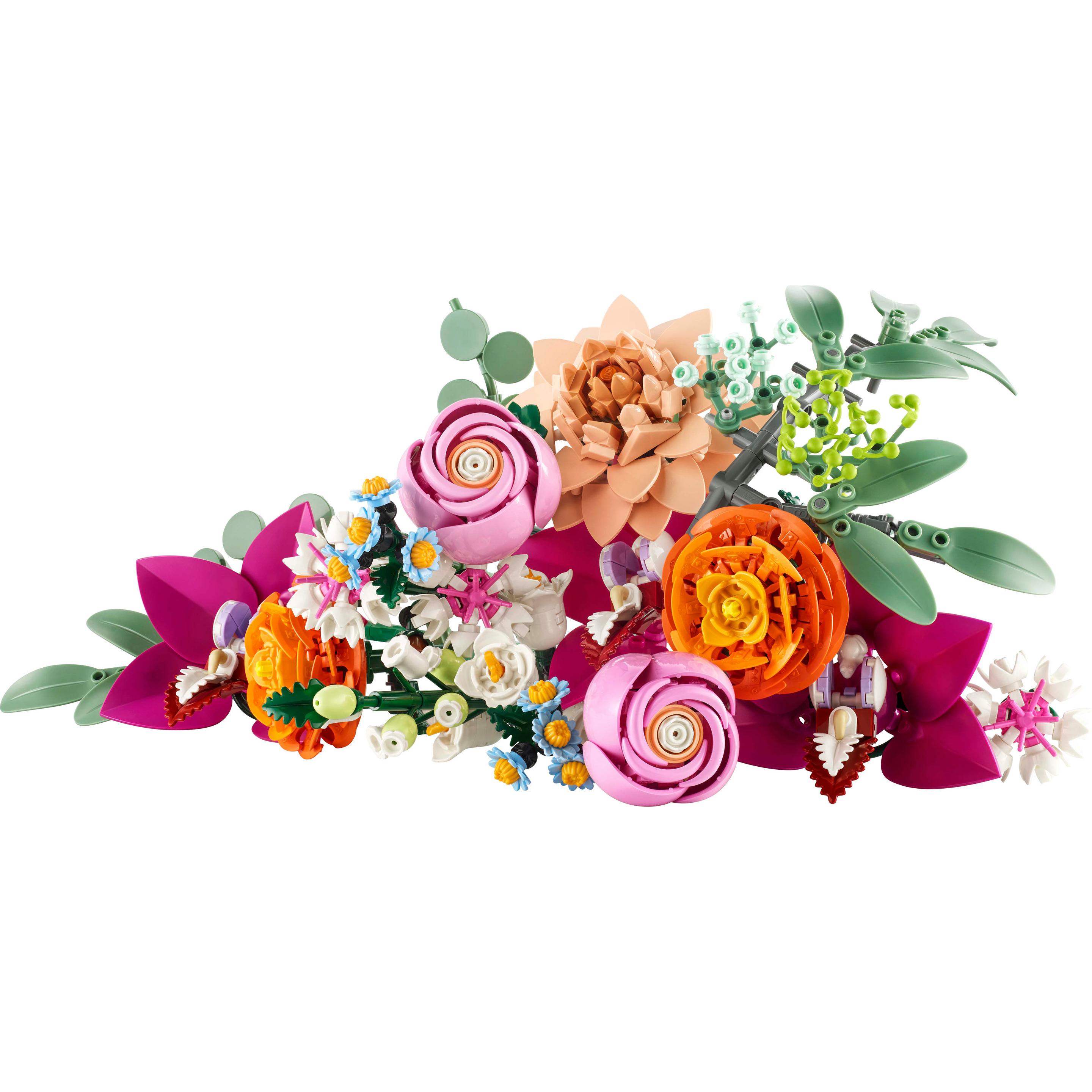 Thumbnail - LEGO Schöner Rosafarbener Blumenstrauss (10342, LEGO Icons, LEGO Botanical)