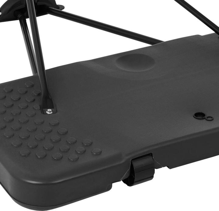 Produktbild Gymrex Basketballkorb mit Ständer Basketballanlage wetterfest Korbanlage 200-305cm