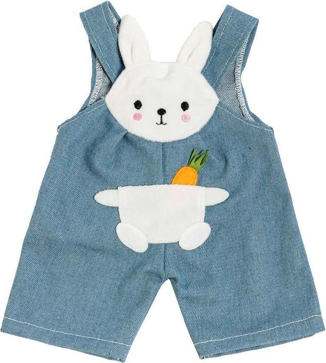 Immagine prodotto Heless Salopette per bambole con camicia a righe "Bunny Lou", taglia 35-45 cm