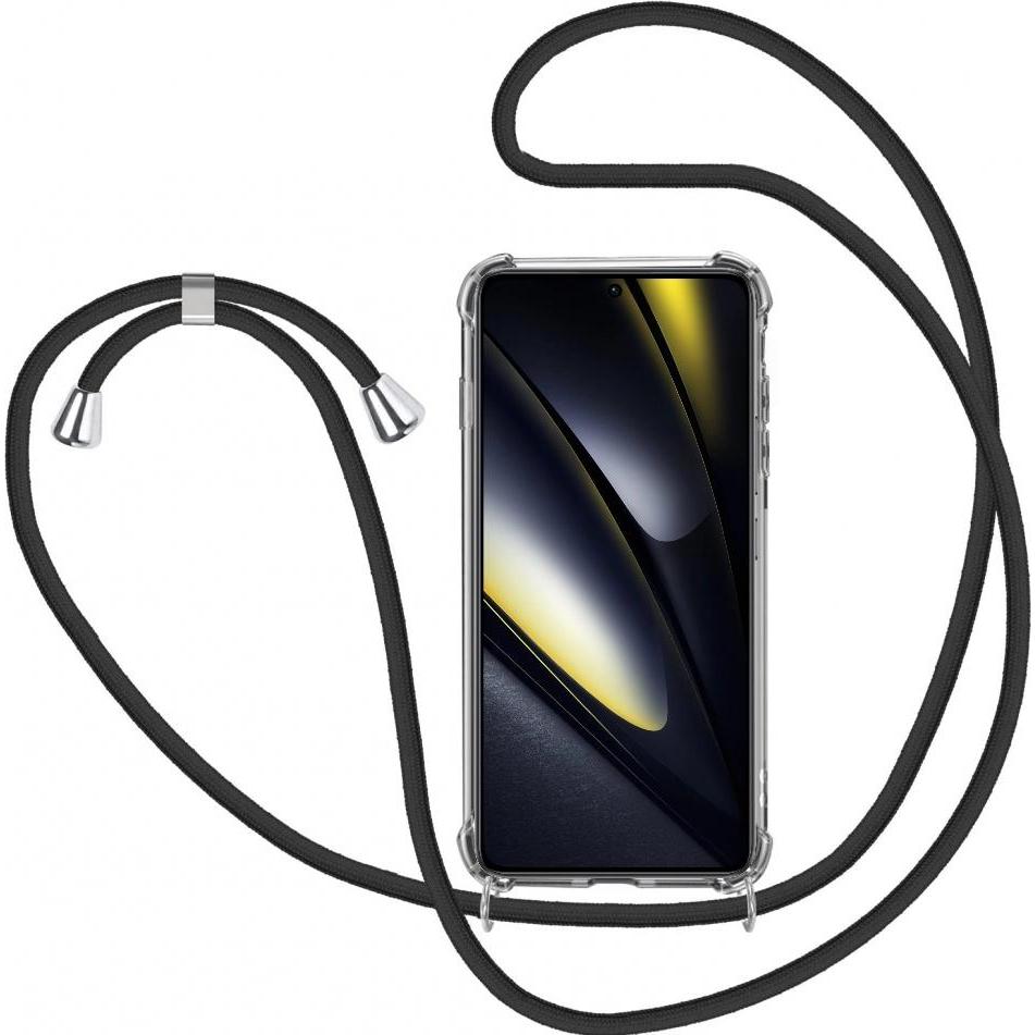 Screenguard Xiaomi Poco F6 Loopster Necklace Hülle, Handykette, Transparent