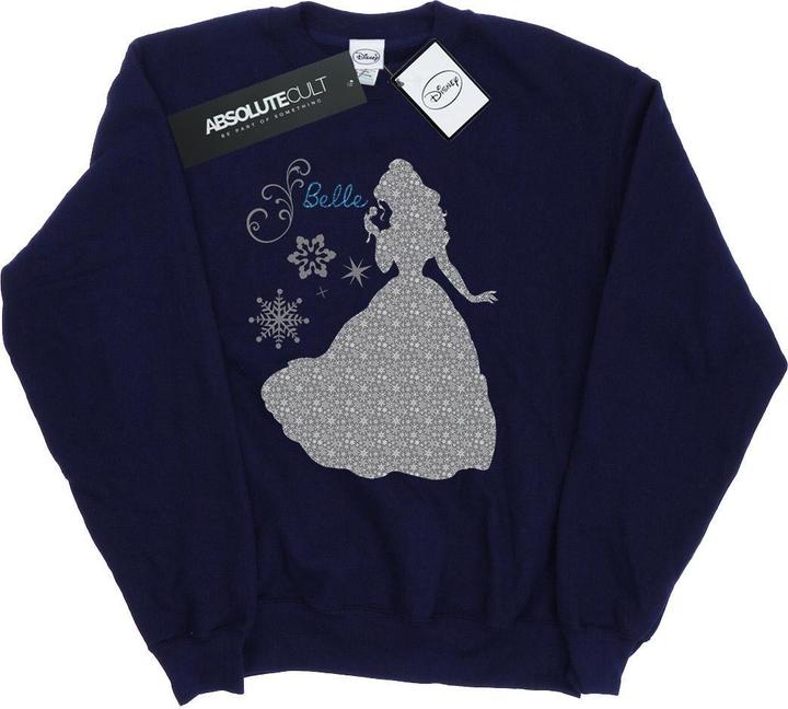 Produktbild Disney Princess Belle Christmas Silhouette Sweatshirt (M)