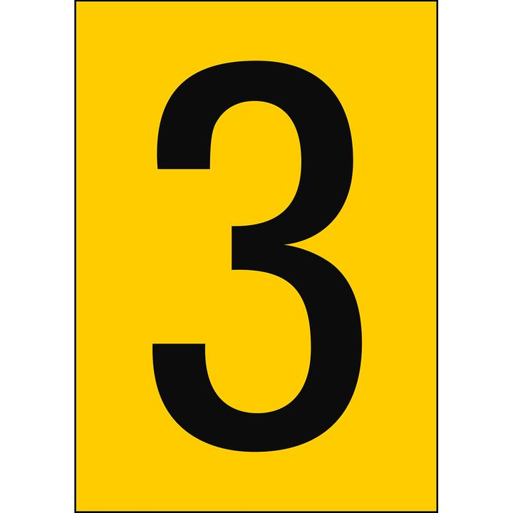 Immagine prodotto Brady Etichette A4 con numeri e lettere