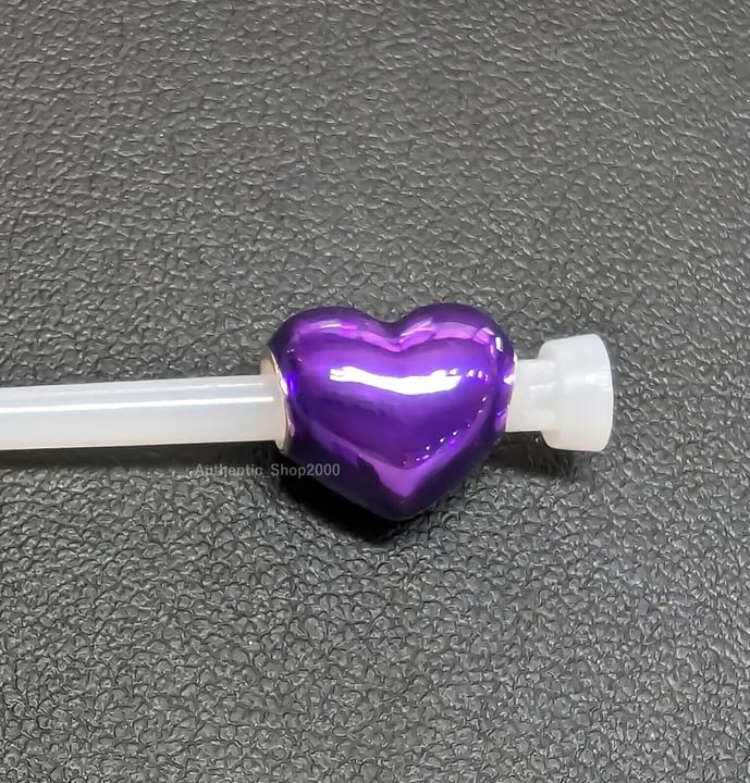 Immagine prodotto Pandora Ciondolo a cuore viola metallizzato (Argento 925, Smalto)