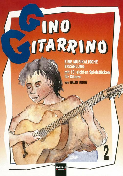 Produktbild Gino Gitarrino 2 (Deutsch, Halef Krug, 1992)