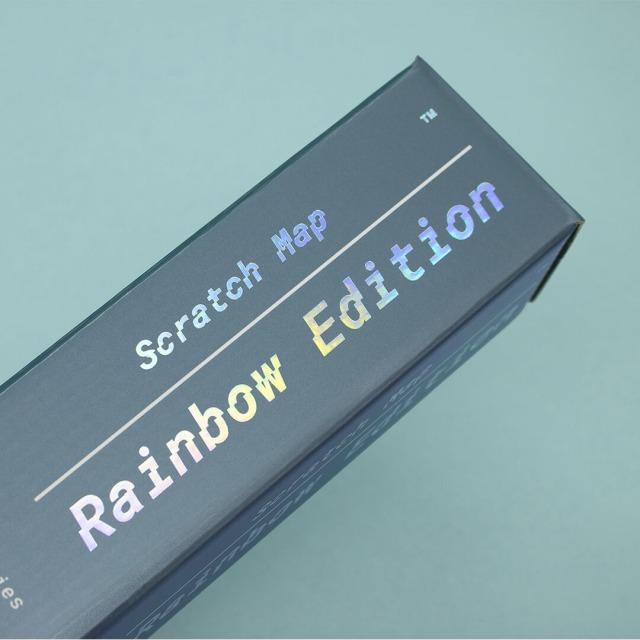 Image du produit Luckies Scratch Map Rainbow (82 x 58 cm)