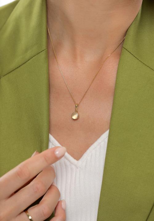 Immagine prodotto Elli Collana Pietra di Luna Gemma Natura Argento 925 (Pietra lunare, Argento 925)