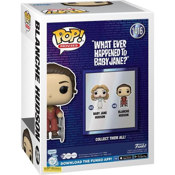 Thumbnail - Funko Qu'est-il arrivé à Baby Jane? POP! Vinyl figurines Blanche w/(B&W) Chase 9 cm