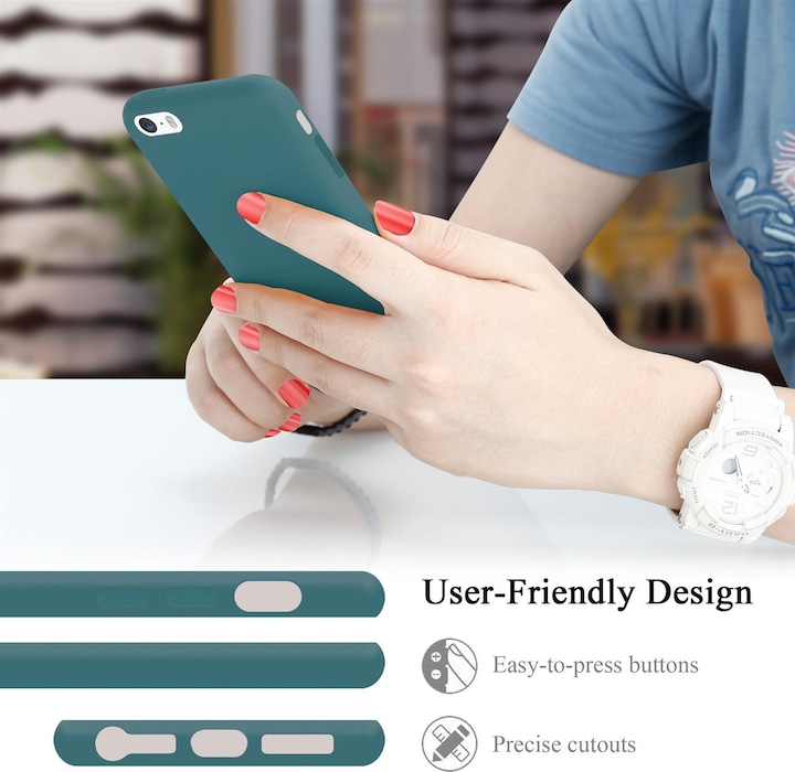 Actual product image Cadorabo Liquid Case (Apple iPhone 5)
