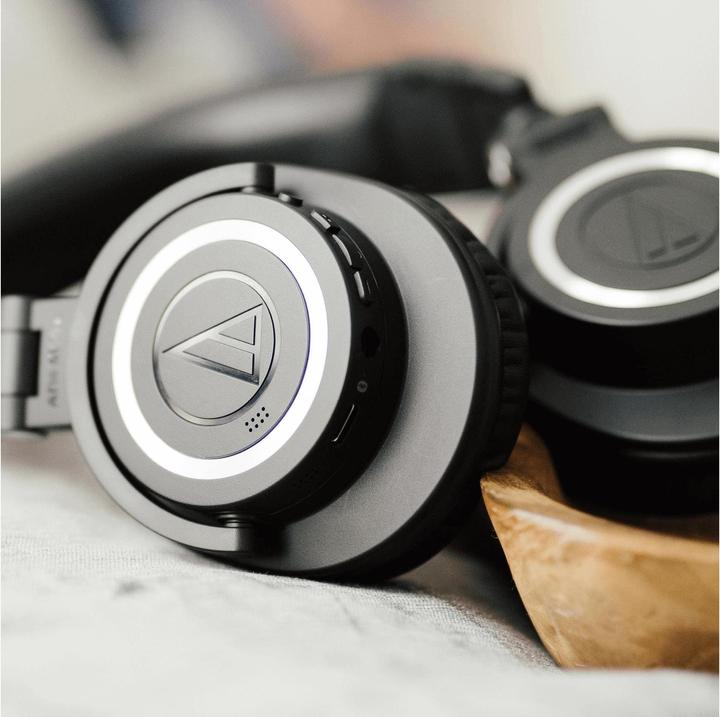Actual product image Audio-Technica ATH-M50xBT2 (No noise cancelling, 50 h, Cable, Wireless)