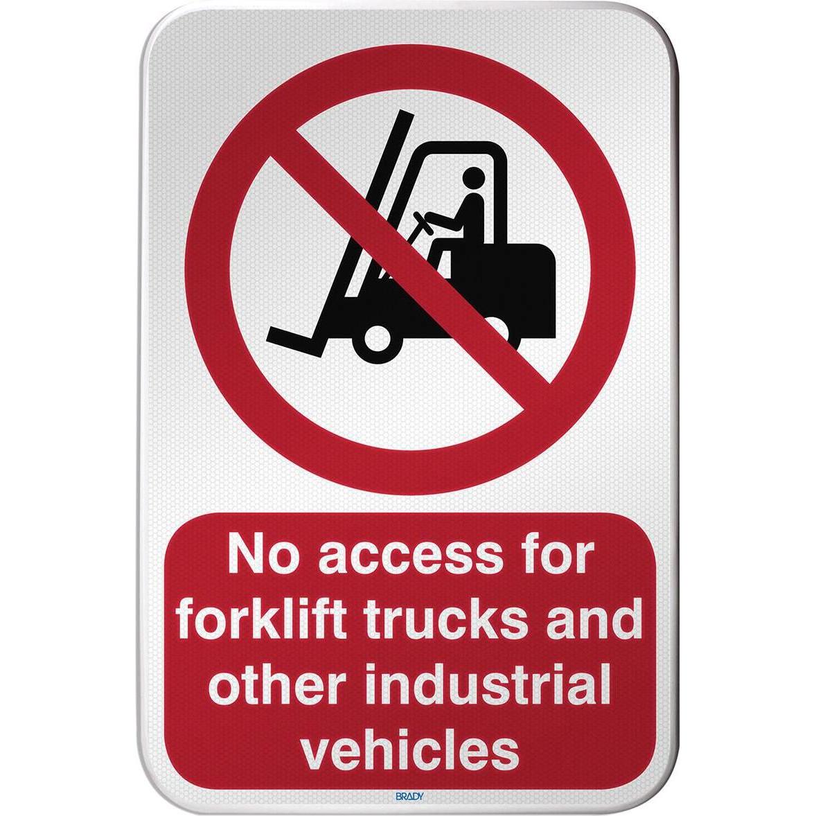 Brady, Etiketten, ISO Safety Sign - No access