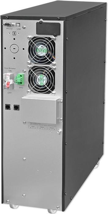 Image du produit Qoltec ZASILACZ AWARYJNY UPS 6KVA | 6000W | POWER FACTOR 1.0 | LCD | EPO | USB | ON-LINE (6000 VA, 6000 W, Double convertisseur en ligne Onduleur)