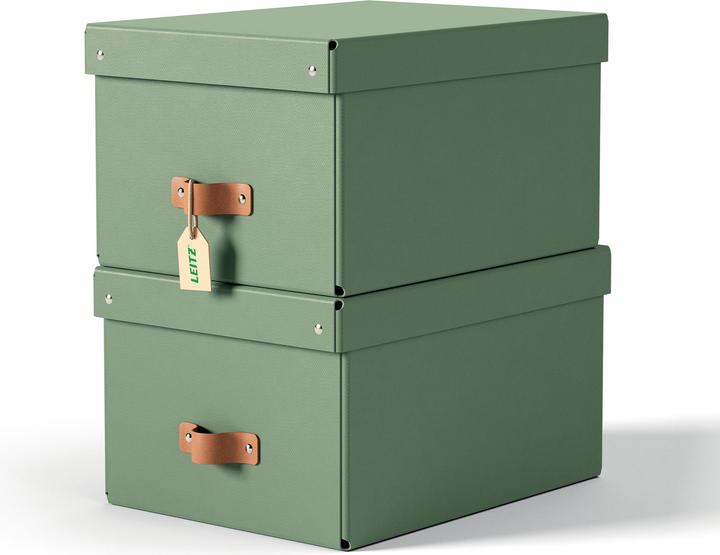 Actual product image Leitz Storage Box Puro Medium with Lid (A4)