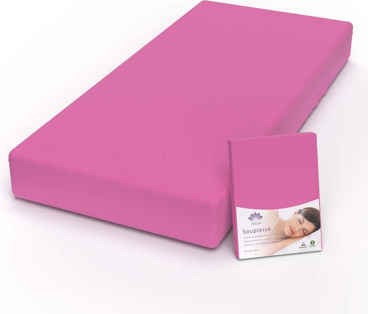 Image du produit Lotus Bettwaren Drap-housse en jersey Souplesse (180 x 200 cm)