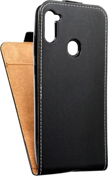 Produktbild König Design Handyhülle für Samsung Galaxy M11 Schutztasche Wallet Cover 360 Case Schwarz Neu (Samsung Galaxy M11)